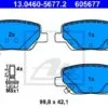 ATE Bremsbelagsatz, Scheibenbremse (13.0460-5677.2) -Outlet Ate Store 107330368