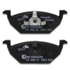 ATE BREMSSCHEIBEN 256mm BELÜFTET + ATE BREMSBELÄGE (1000101ATE) -Outlet Ate Store 9000 1000101ATE 06