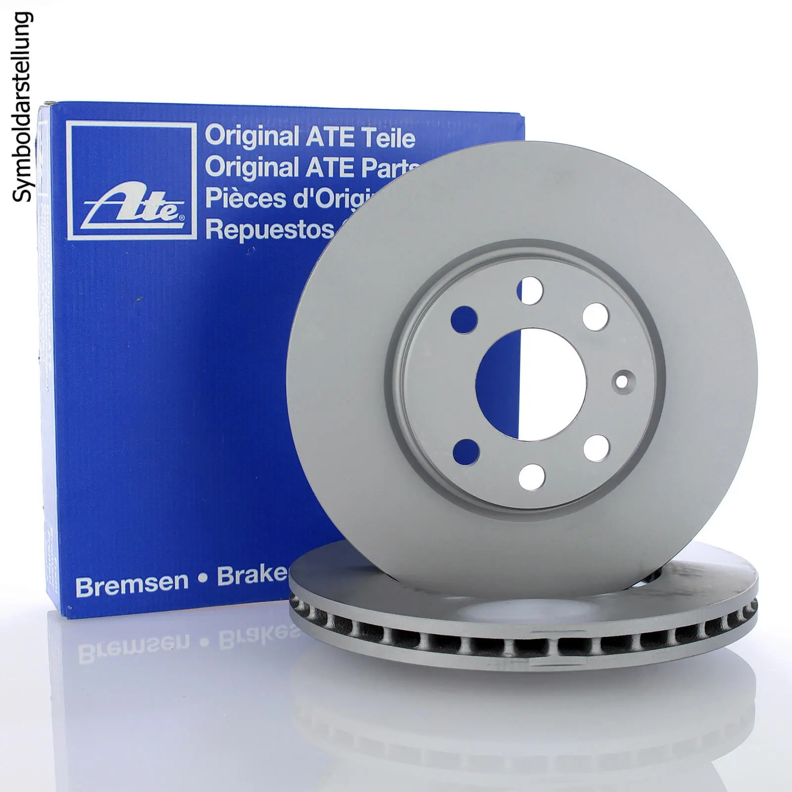 2x ATE Bremsscheibe (24.0134-0103.1) 2x ATE Bremsscheibe (24.0134-0103.1) -Outlet Ate Store ATE Bremsscheibe belueftet 65