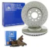 ATE Bremsscheiben + ATE Ceramic Bremsbeläge (1000947ATEC) -Outlet Ate Store ATE SET SD gelocht belueftet ceramic 01